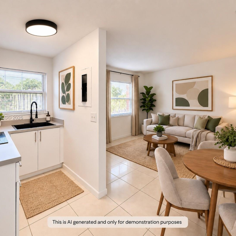 Apartamento 1/1 en Hollywood — $1,575/mes