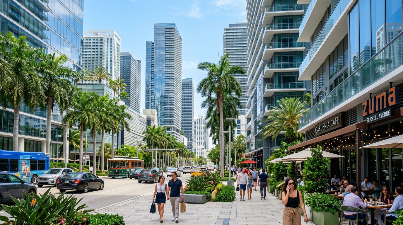 Brickell Avenue Miami Financial District Condos